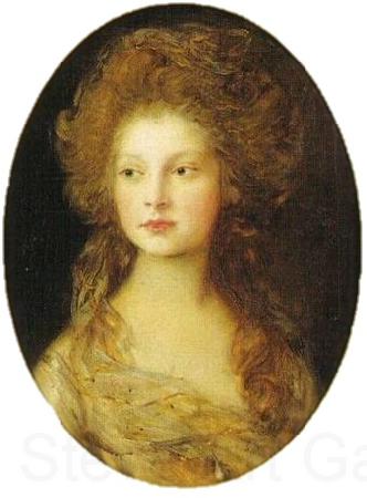 Thomas Gainsborough Princess Elizabeth of the United Kingdom France oil painting art
